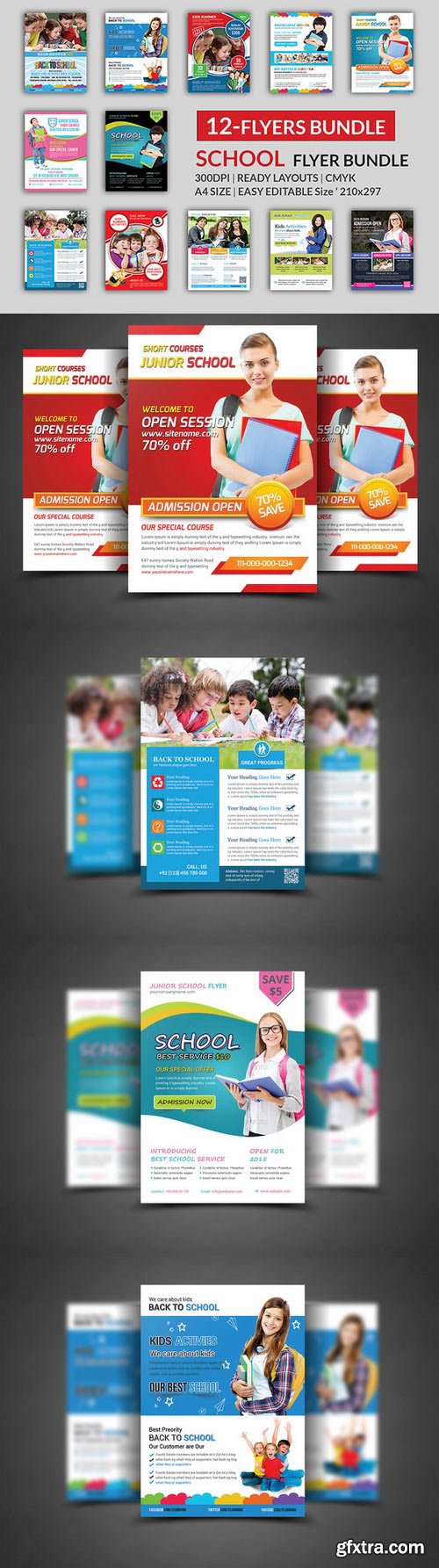 CM - School Education Flyer Bundle 329405