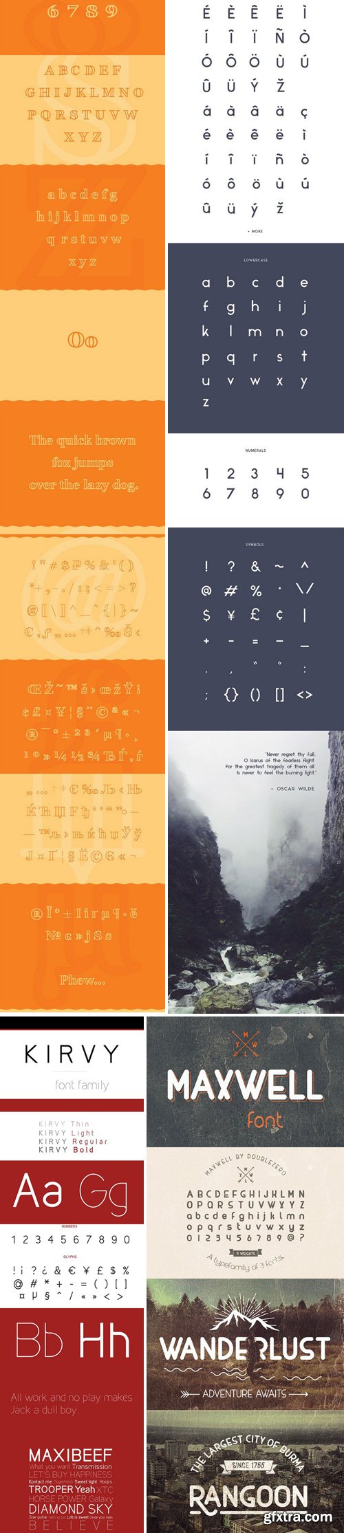 Bundle vol.3 – 21 Custom Fonts!