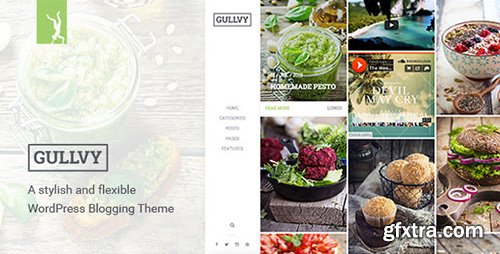 ThemeForest - Gullvy v1.0.0 - A stylish & flexible WordPress Blog Theme - 12311016