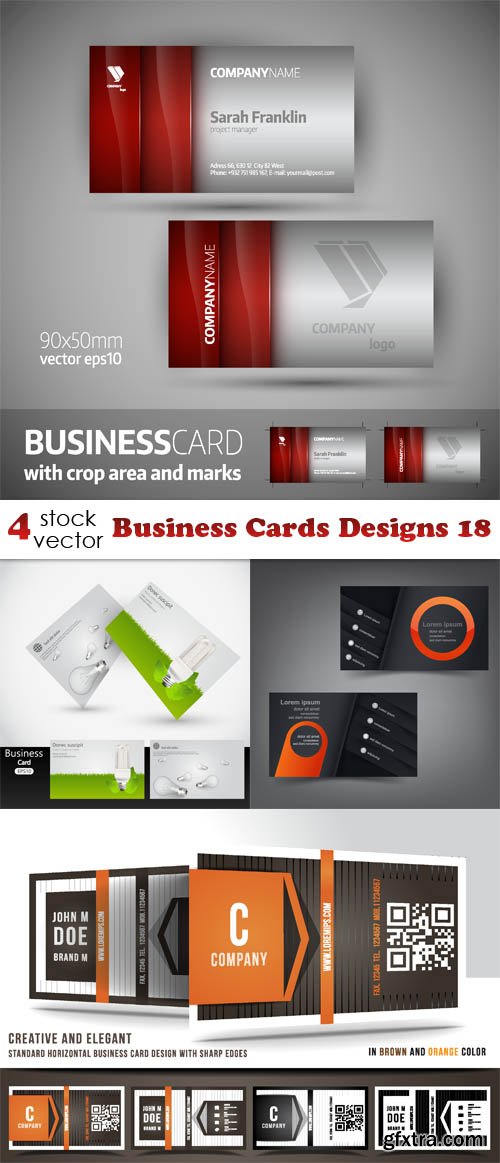 Vectors - Business Cards Designs 18