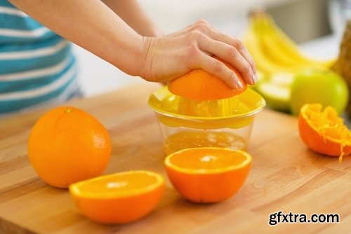 Collection of beautiful girl in the kitchen making fresh juice woman child 25 HQ Jpeg