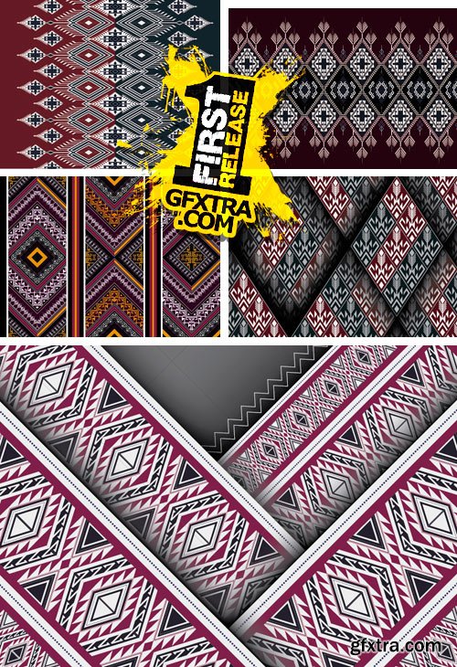 Amazing SS - Ethnic Patterns Design, 25xEPS