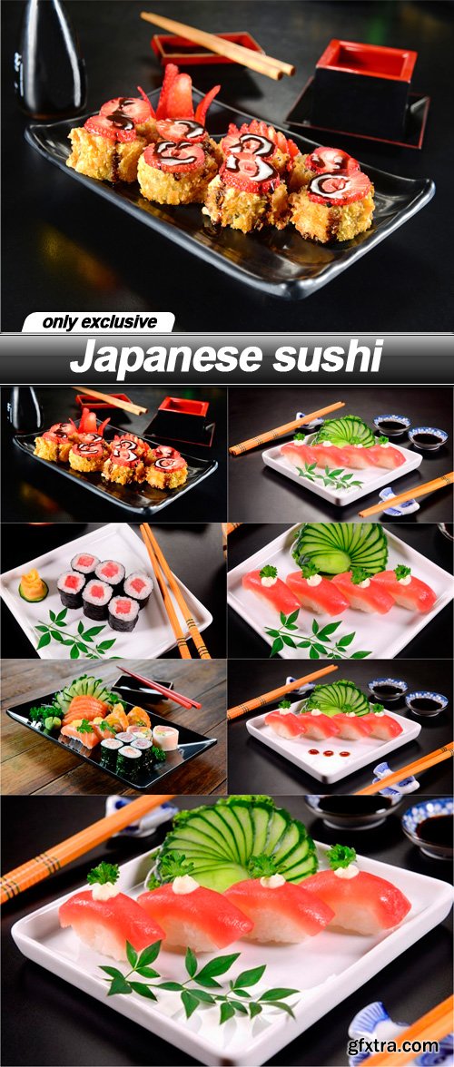 Japanese sushi - 7 UHQ JPEG