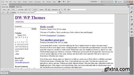 Dreamweaver and WordPress: Building Themes