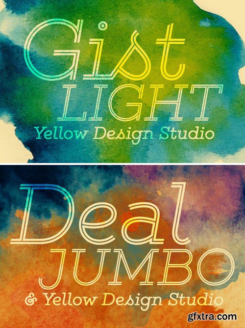 Gist Light – Retro Font