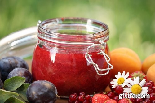 Collection of of plum jam marmalade sweetness 25 HQ Jpeg