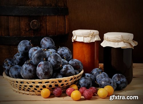 Collection of of plum jam marmalade sweetness 25 HQ Jpeg