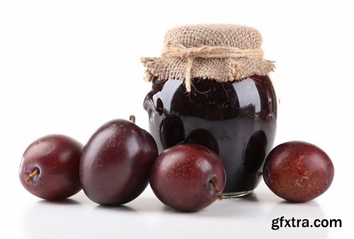 Collection of of plum jam marmalade sweetness 25 HQ Jpeg