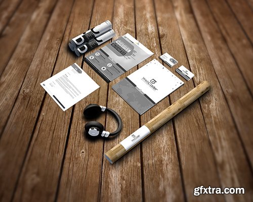 CreativeMarket Stationery / Branding Mock-ups