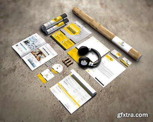 CreativeMarket Stationery / Branding Mock-ups