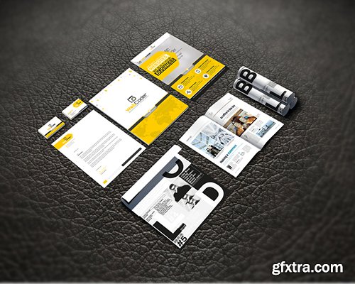 CreativeMarket Stationery / Branding Mock-ups