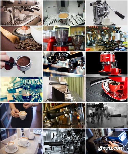 Collection of automatic coffee cappuccino coffee machine 25 HQ Jpeg