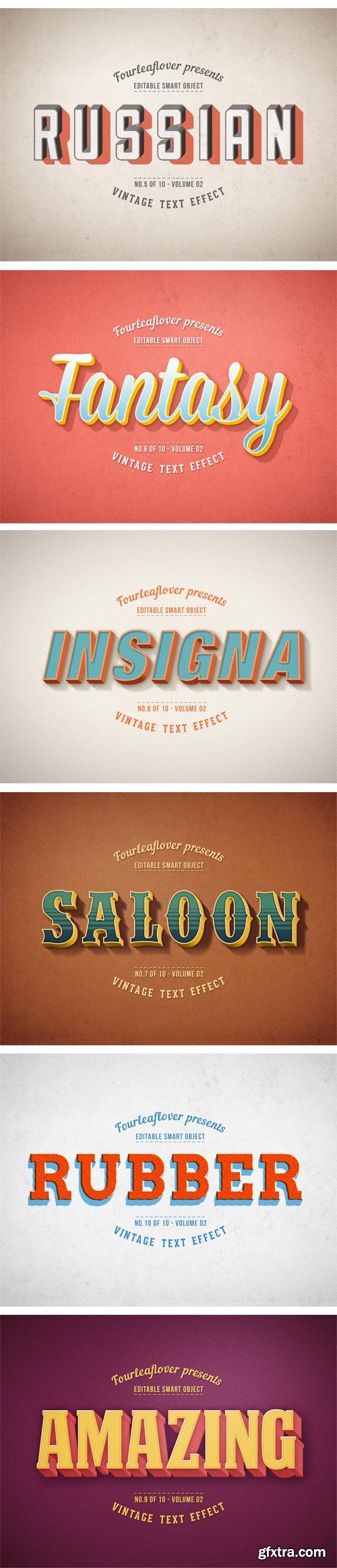 CM 292544 - Photoshop Retro Text Effects vol.2