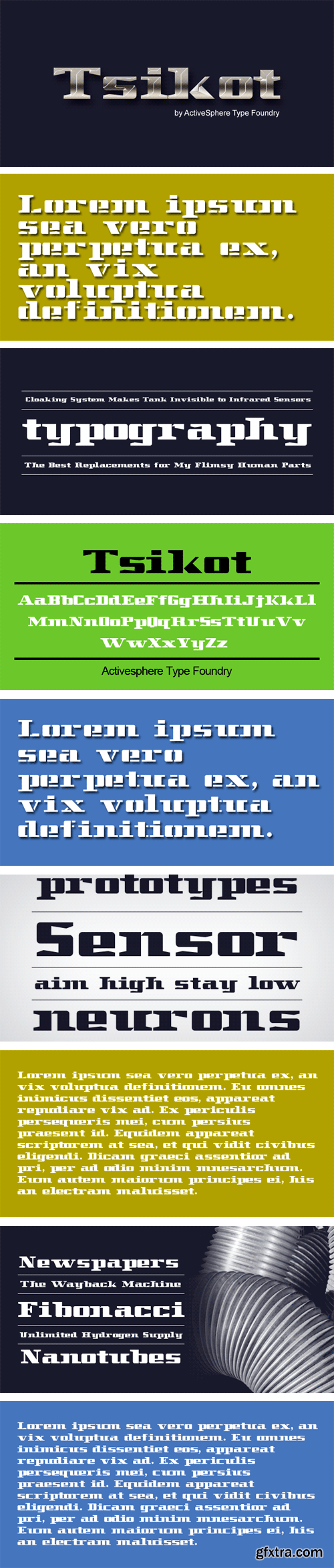 Tsikot Font Family