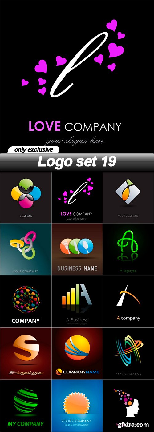 Logo set 19 - 15 EPS