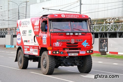 Collection truck racing track bigfoot truck with a jet engine 25 HQ Jpeg