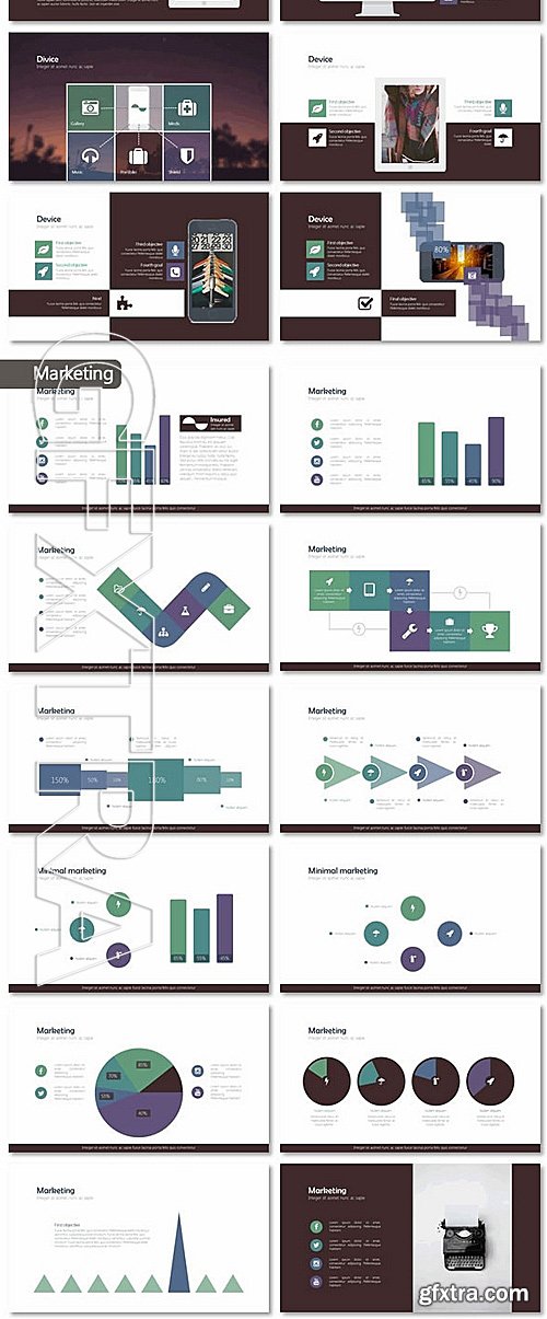 GraphicRiver - Business PPT - Metro Style 12169848