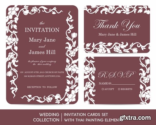 Collection of vector banner picture card flyer poster invitation card #2-25 EPS