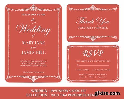 Collection of vector banner picture card flyer poster invitation card #2-25 EPS