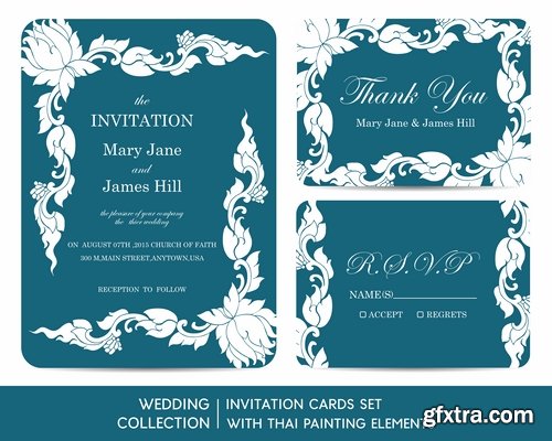 Collection of vector banner picture card flyer poster invitation card #2-25 EPS