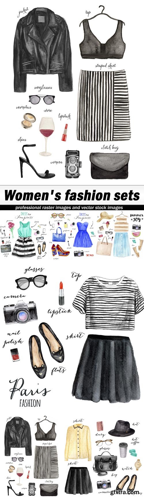 Women's fashion sets