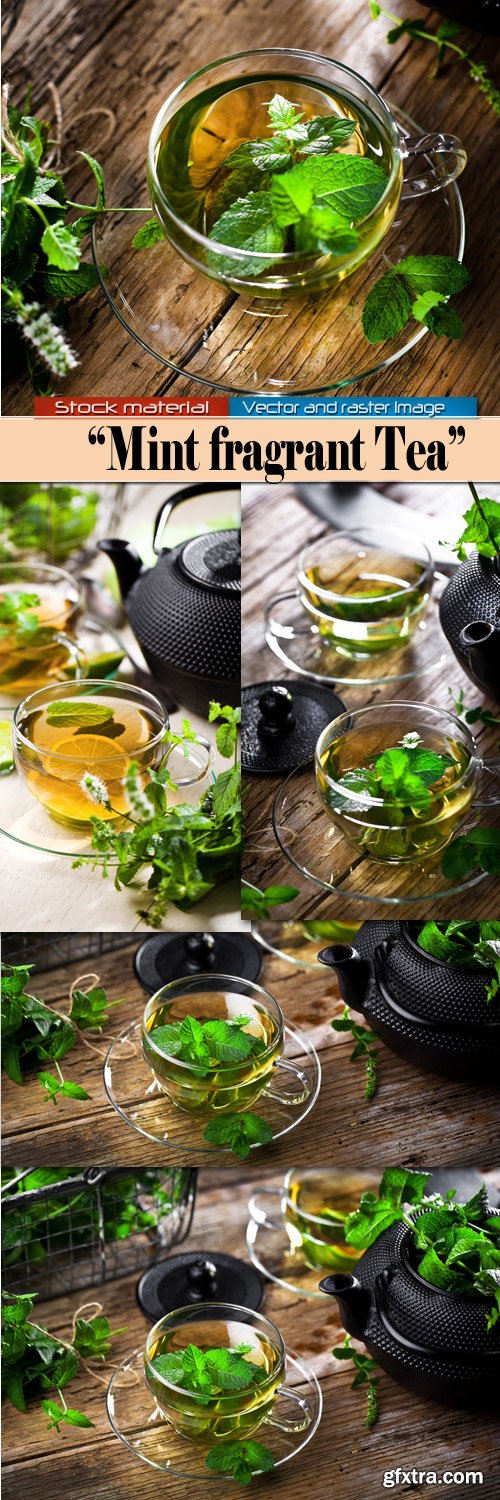 Fragrant mint tea