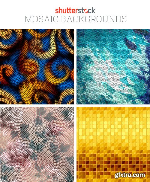 Amazing SS - Mosaic Backgrounds, 25xEPS