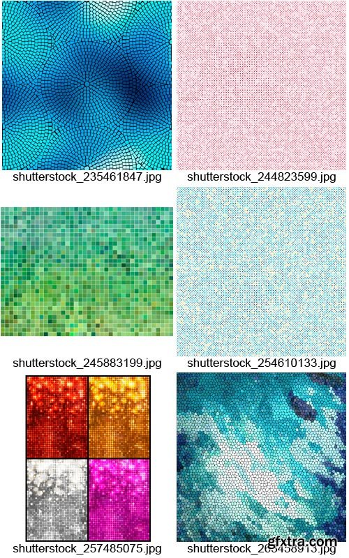 Amazing SS - Mosaic Backgrounds, 25xEPS