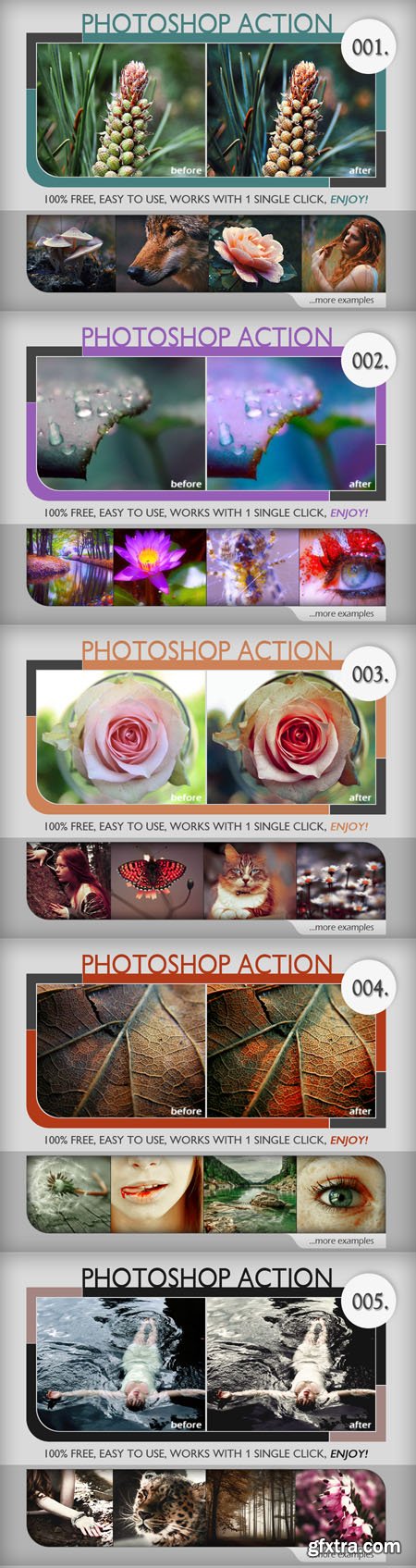 Photoshop Actions Pack [1-5]