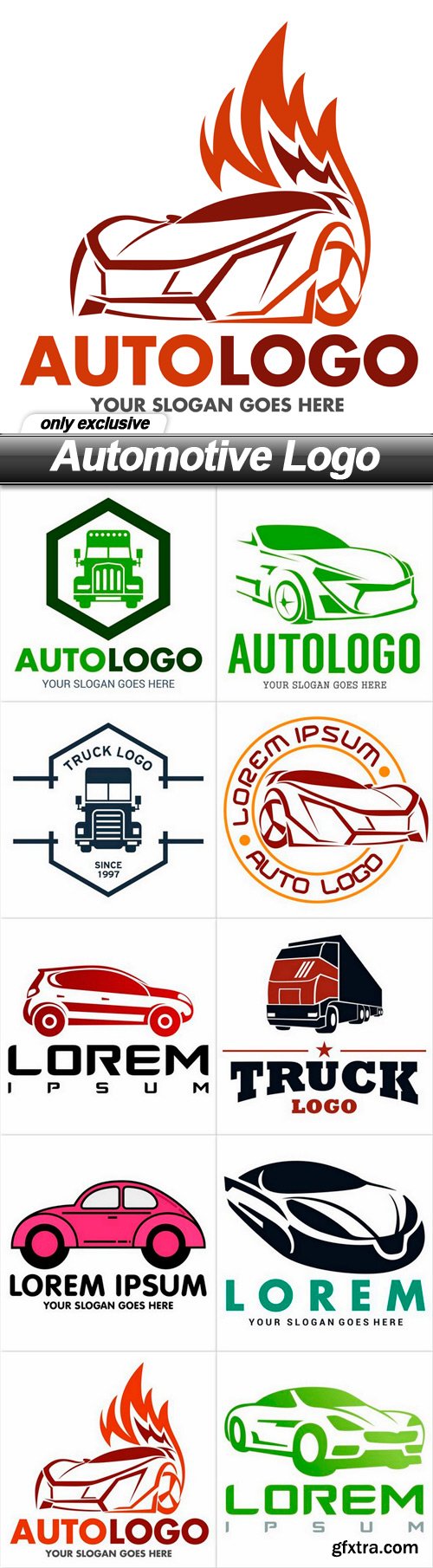 Automotive Logo - 10 EPS