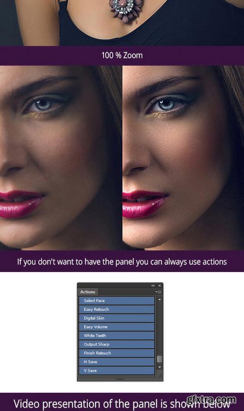 Graphicriver Easy Retouch Panel and Actions 12479588