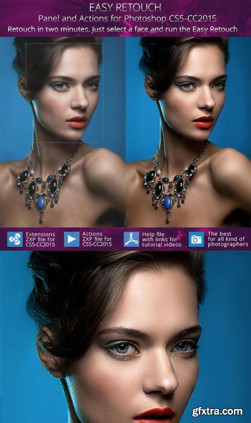 Graphicriver Easy Retouch Panel and Actions 12479588