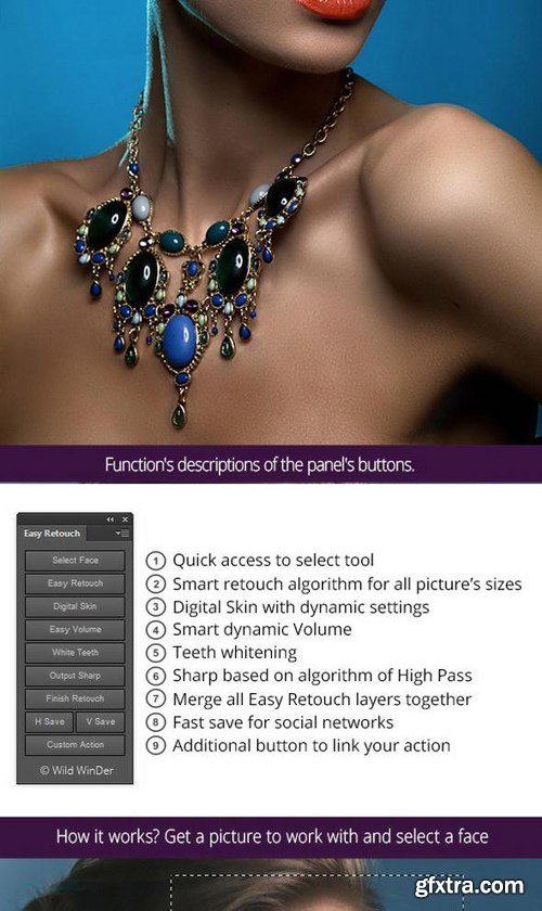 Graphicriver Easy Retouch Panel and Actions 12479588