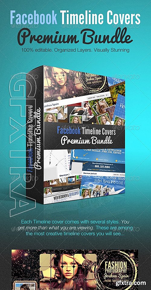 GraphicRiver - Facebook Creative Timeline Covers Premium Bundle 2024381