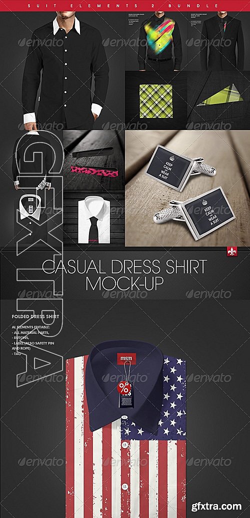 GraphicRiver - Suit Elements 2 Bundle 7714543