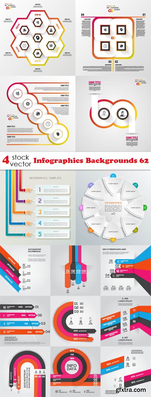 Vectors - Infographics Backgrounds 62