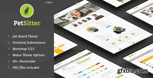 ThemeForest - PetSitter v1.5.2 - Job Board Responsive WordPress Theme - 9206865