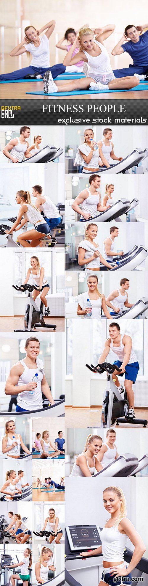 Fitness People - 20 UHQ JPEG