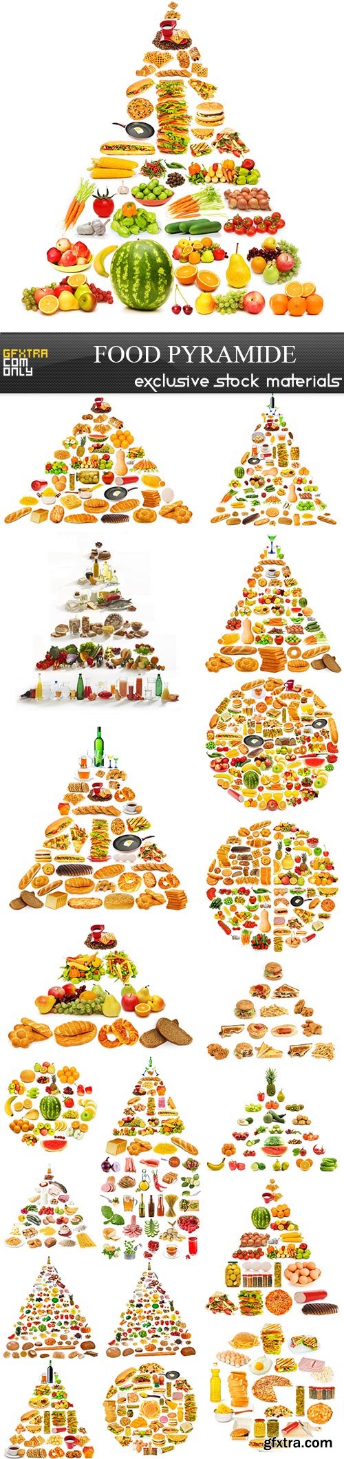 Food Pyramide - 21 UHQ JPEG