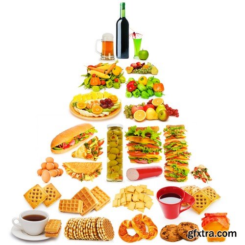 Food Pyramide - 21 UHQ JPEG