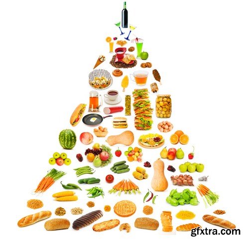 Food Pyramide - 21 UHQ JPEG