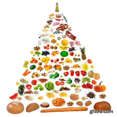 Food Pyramide - 21 UHQ JPEG