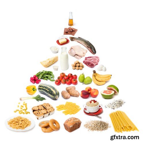 Food Pyramide - 21 UHQ JPEG