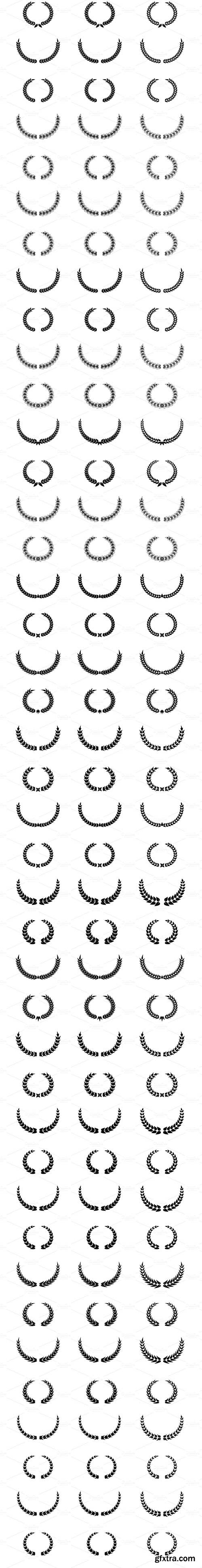 CM 17073 - Over 250 Vector Decorative Elements