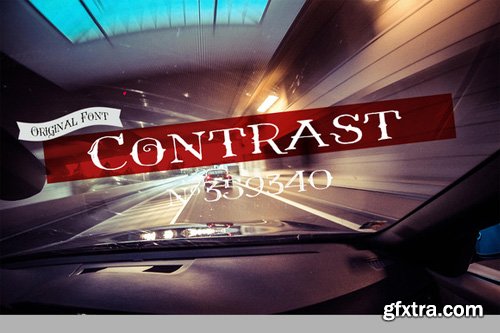 Contrast VTKS font