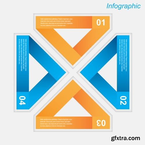 Infographics elements in Vector 21