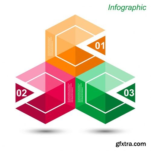 Infographics elements in Vector 21