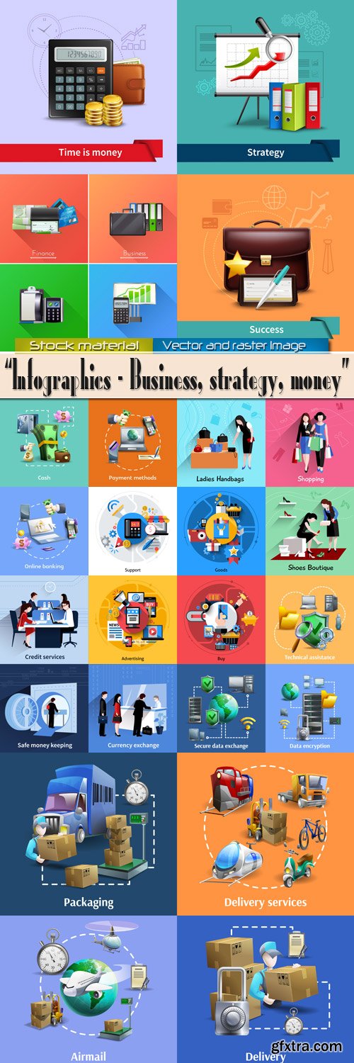 Infographics - Business, strategy, money