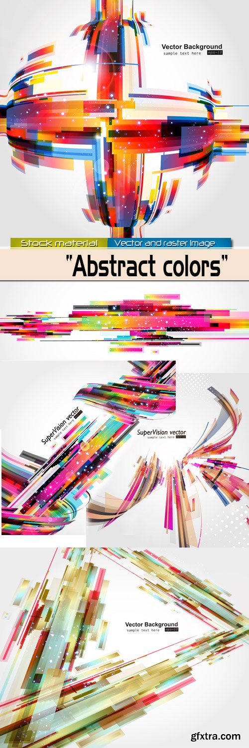 Backgrounds in Vector - Color abstractions