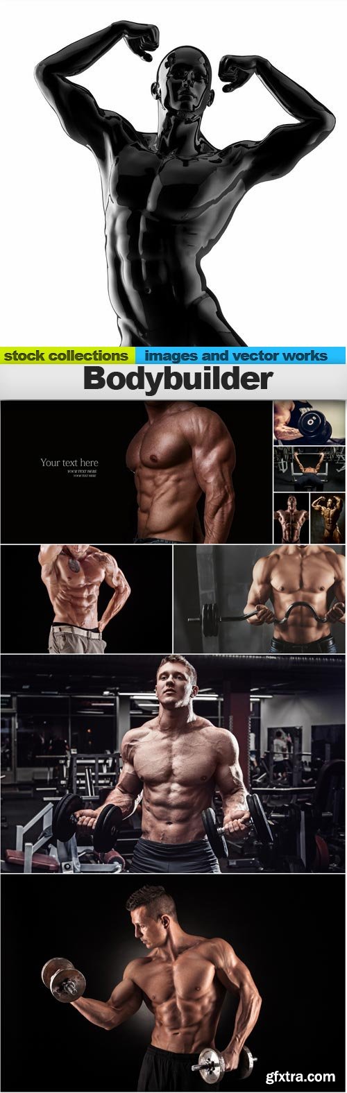 Bodybuilder, 10 x UHQ JPEG